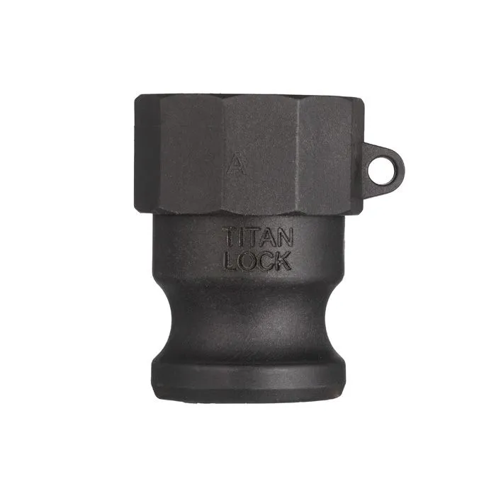 Камлок полипропиленовый тип А ниппель, внутр. резьба BSP 1 1/2", TL150APP TITAN LOCK