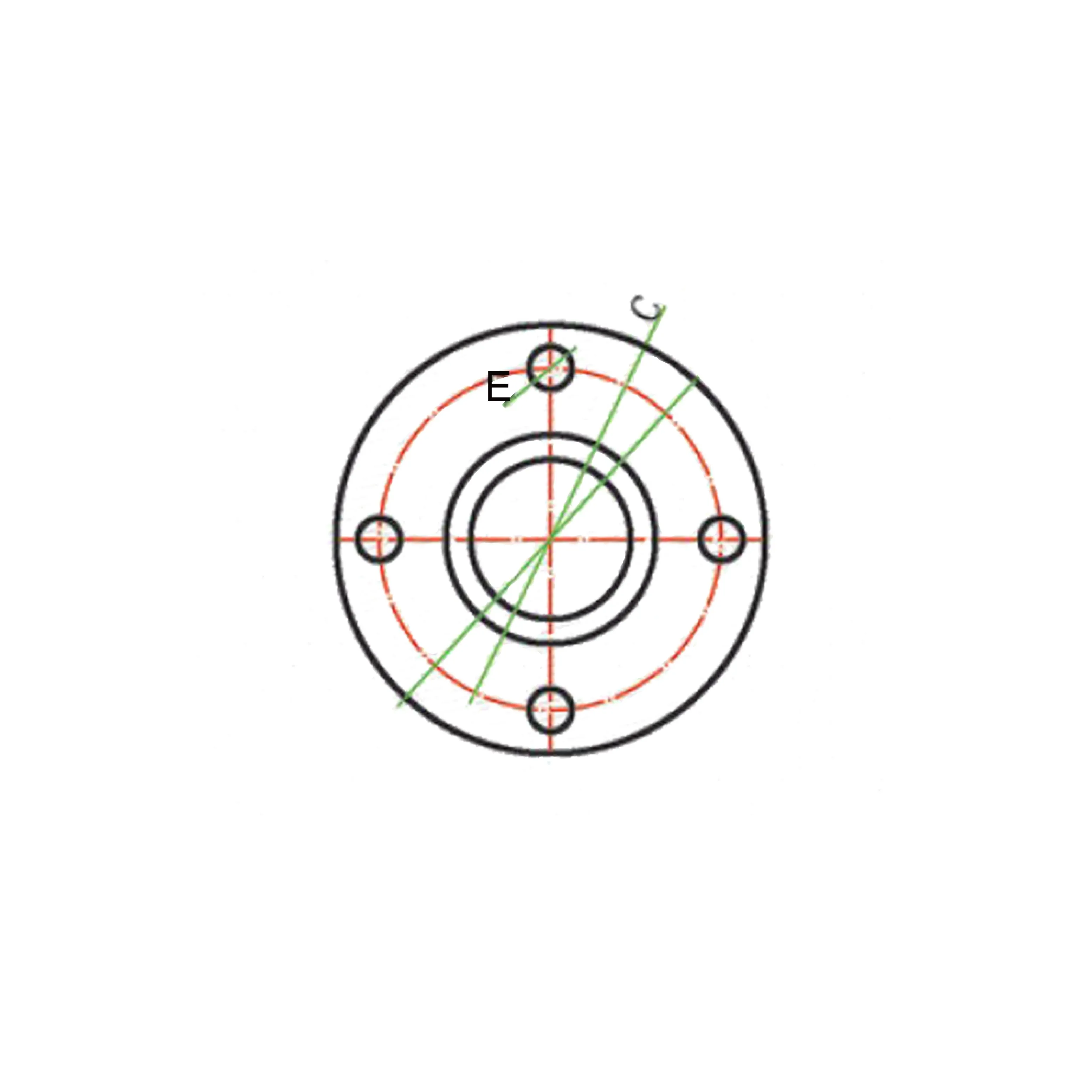 Камлок алюминиевый тип FA, ниппель с фланцем 3/4", TL75FAAL TITAN LOCK