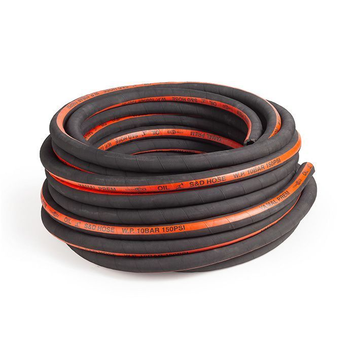 Маслобензостойкий рукав «YAMAL-PREM», внутр. диам. 32мм, -40C, 10bar, NBR, нап/всас TL032YM-PR TITAN