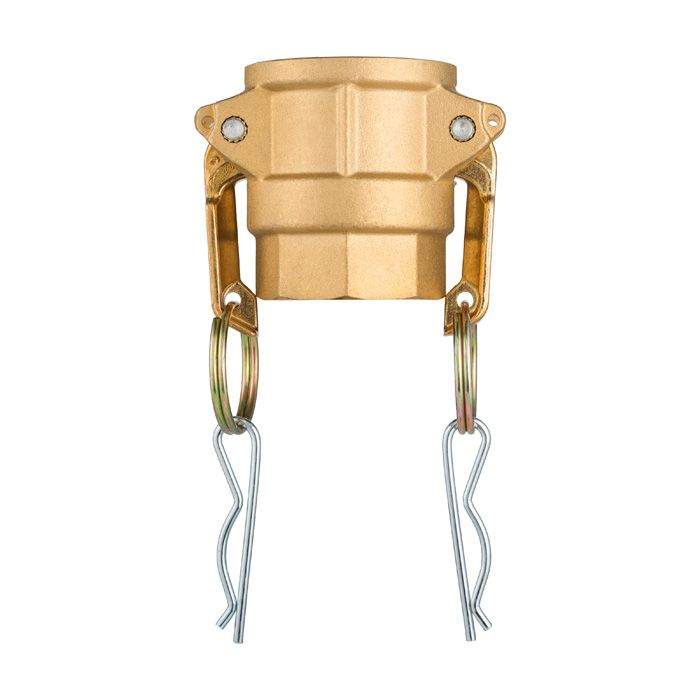 Камлок латунный тип D розетка, внутр. резьба BSP 1", TL100DBR TITAN LOCK