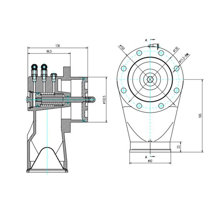 Пневматический клапан рекуперации паровоздушной смеси, алюминий, 3in, TL300R-VL TITAN LOCK