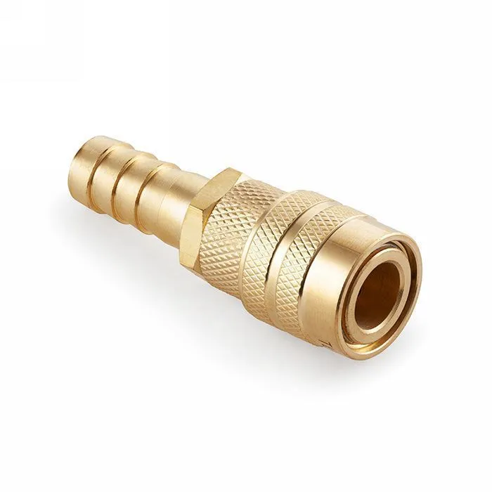 1/2in, БРС серия D, ISO 6150 B, розетка, хвост под рукав, латунь TL4DFH-B TITAN LOCK