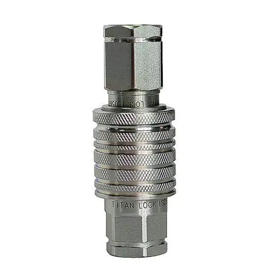 1/2 in, БРС серия M, ISO 5675, ниппель с метрической внутр. резьбой, оцинк. сталь TL4M-PF/20X1.5 TIT