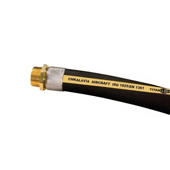 Рукав для авиационного топлива и заправки самолетов CHKALAVIA, нап-всас, внутр. диам. 100мм, -30C, 2