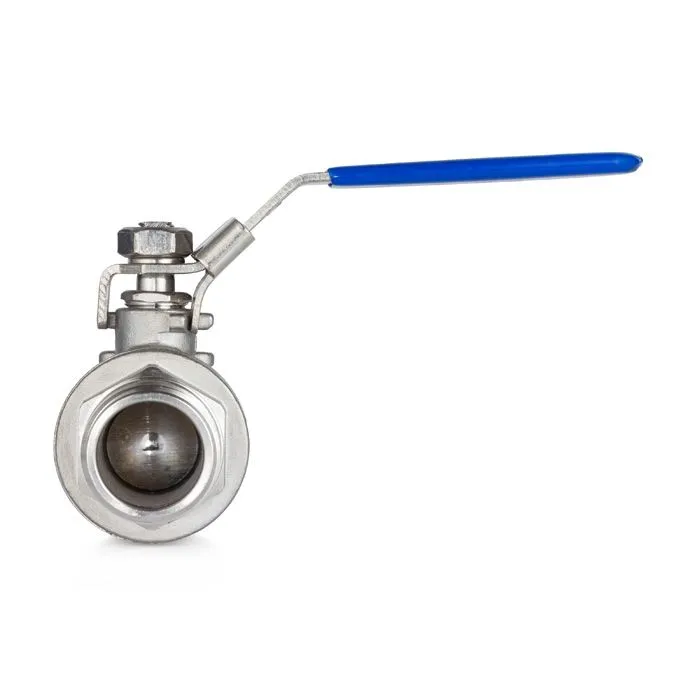 Кран шаровый двухсоставной НР-ВР, резьба BSP 1 1/2", нерж. 304, TL150BVC-FM TITAN LOCK