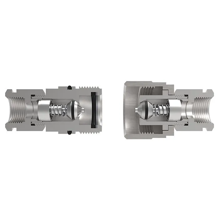 1/2in, БРС серия N (CVV, ISO 14541) резьбовая, розетка, оцинк. сталь TL4NF TITAN LOCK