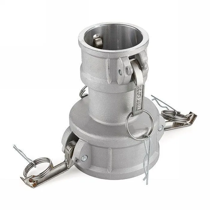 Камлок нержавеющий тип DD (переходник розетка 2" х розетка 3"), AISI316, TL2030DDSS TITAN LOCK