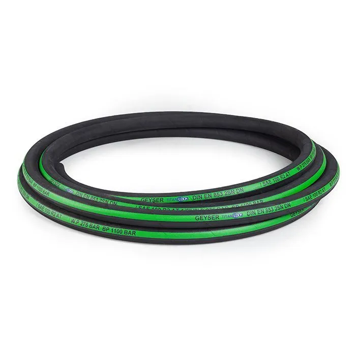 Рукав высокого давления GEYSER 2SN EN853, внутр.диам. 6мм, TLGY006-2SN TITAN LOCK