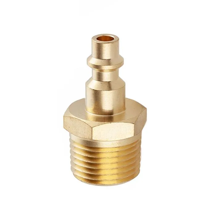 3/8in, БРС серия D, ISO 6150 B, ниппель, нар.резьба, латунь TL3DMS-B TITAN LOCK