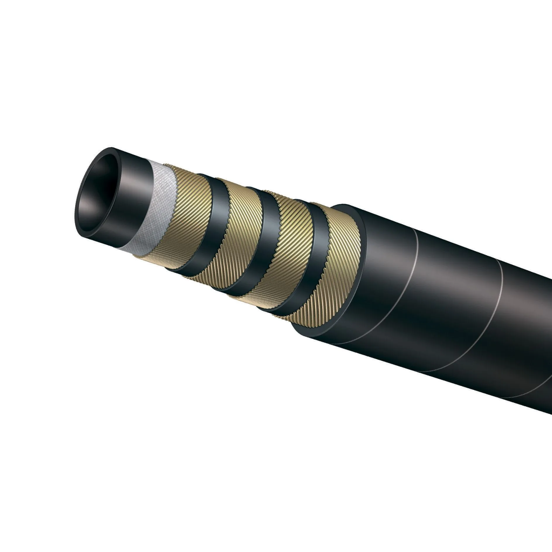 Рукав высокого давления GEYSER 4SH EN856, внутр.диам. 32мм, TLGY032-4SH TITAN LOCK