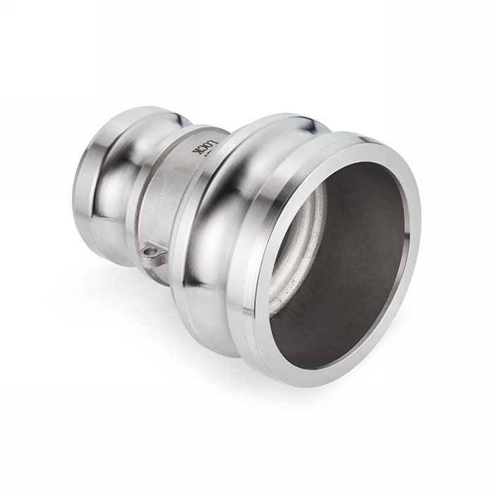 Камлок нержавеющий тип AA (переходник ниппель 6" х ниппель 4"), AISI316, TL6040AASS TITAN LOCK