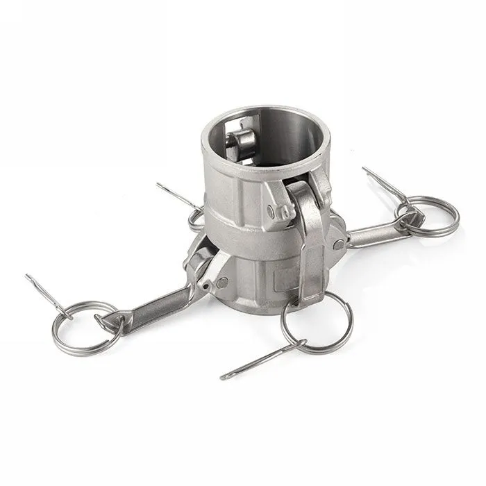 Камлок нержавеющий тип DD (переходник розетка 1 1/2" х розетка 1 1/2"), AISI316, TL150DDSS TITAN LOC