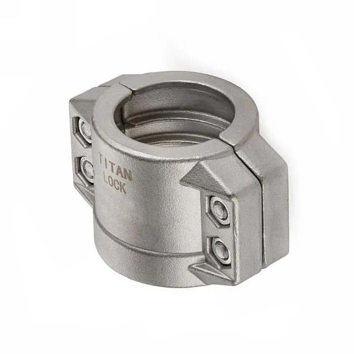 Усиленный 4-х болтовый хомут, нерж. сталь, TL32X6SS TITAN LOCK