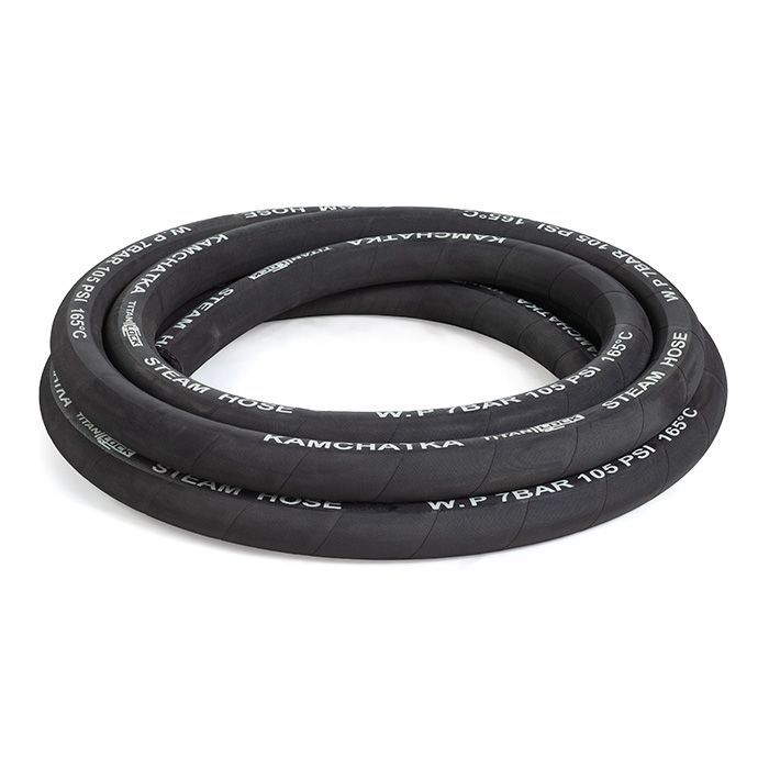 Рукав для пара и горячей воды, напорный "KAMCHATKA", вн.диам. 51мм, TL050KT TITAN LOCK