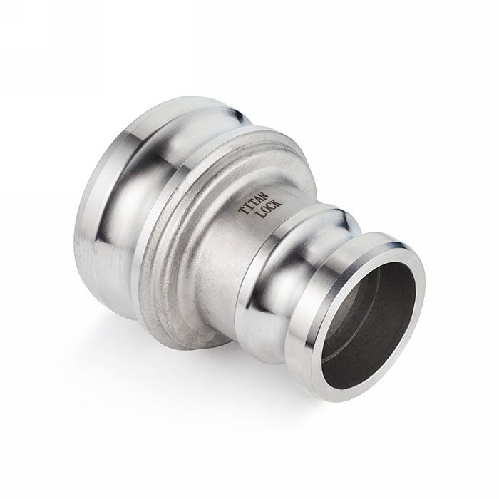 Камлок нержавеющий тип AA (переходник ниппель 3" х ниппель 4"), AISI316, TL3040AASS TITAN LOCK