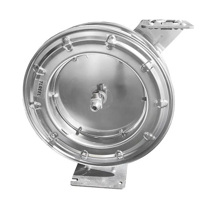 Барабан с инерционным механизмом, нерж. сталь, для мойки TLREEL TITAN LOCK