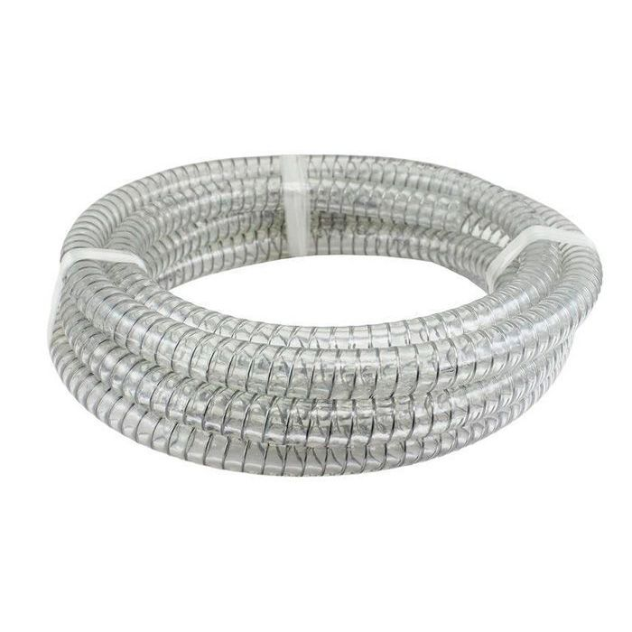 Пищевой нап.-всас. ПВХ рукав, армированный стальной спиралью "LADOGA", внутр.диам.63 мм TL063LG TITA