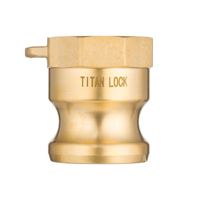 Камлок латунный тип A ниппель, внутр. резьба BSP 3/4", TL75ABR TITAN LOCK