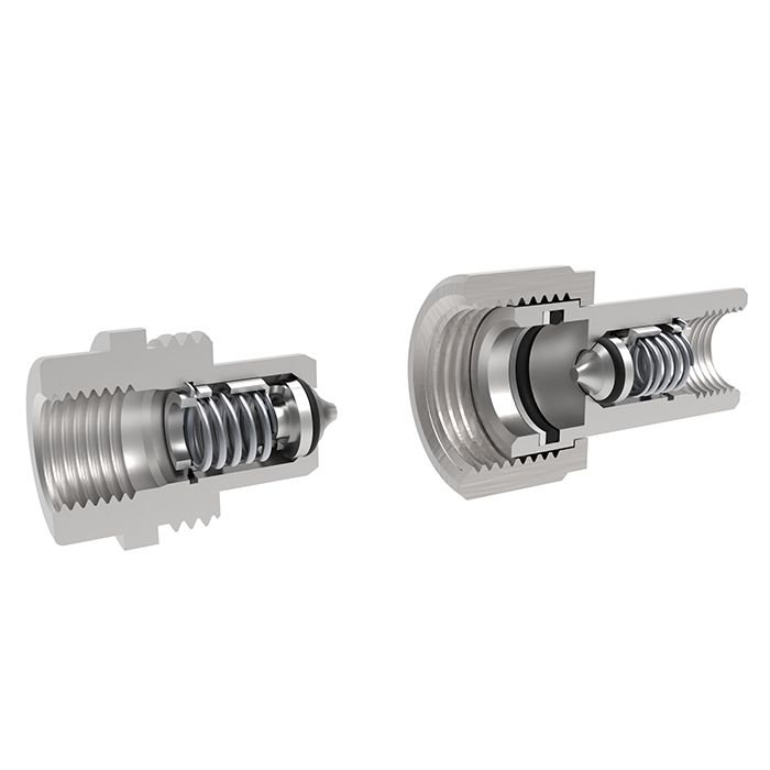 3/8in, БРС серия L (TGW) резьбовая, розетка, оцинк. сталь TL3LF TITAN LOCK