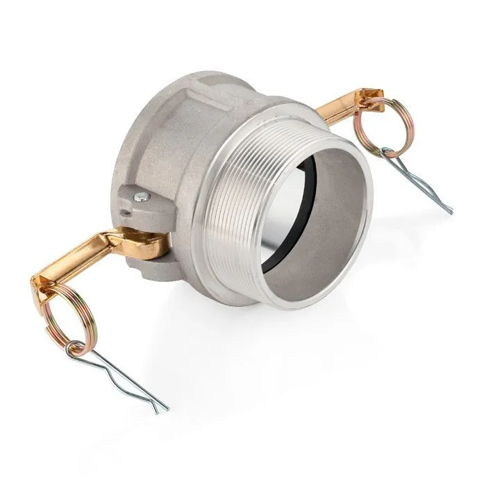 Камлок алюминиевый тип B розетка, наруж. резьба BSP 4", TL400BAL TITAN LOCK