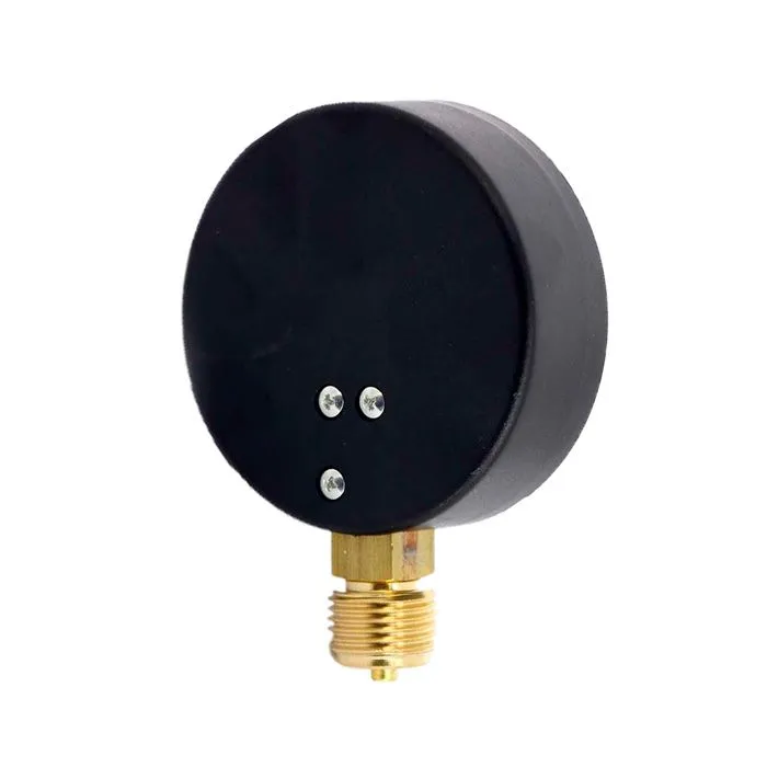 Манометр стандартный пластиковый, 16/0,2 Бар, корп.63мм, креп.снизу 3/8, TLPPG63D3/8 TITAN LOCK