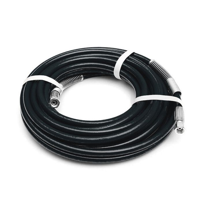 Шланг окрасочный "MONET" безвоздушный, 1/4", NPSM, сталь, 15 м., 500 бар, TLMN1/4S-15 TITAN LOCK