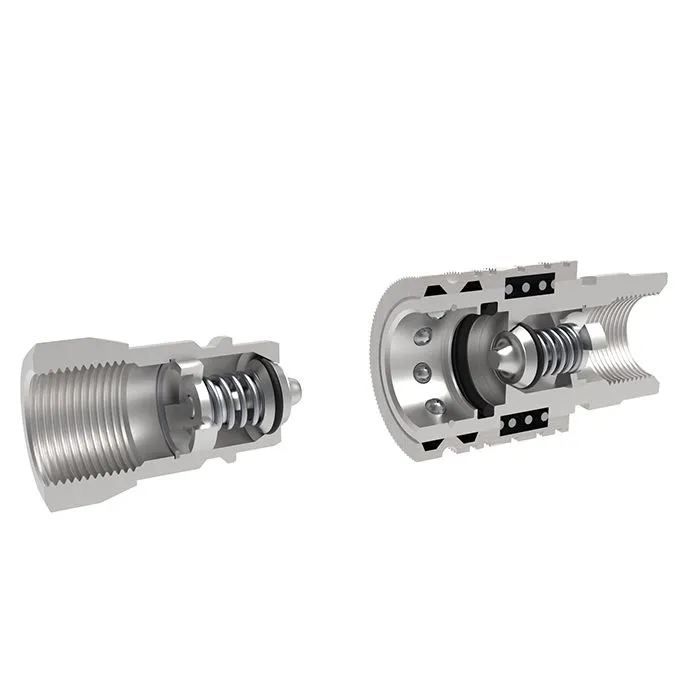 1/2 in, БРС серия M, ISO 5675, розетка с метрической внутр. резьбой, оцинк. сталь TL4M-SF/22X1.5 TIT