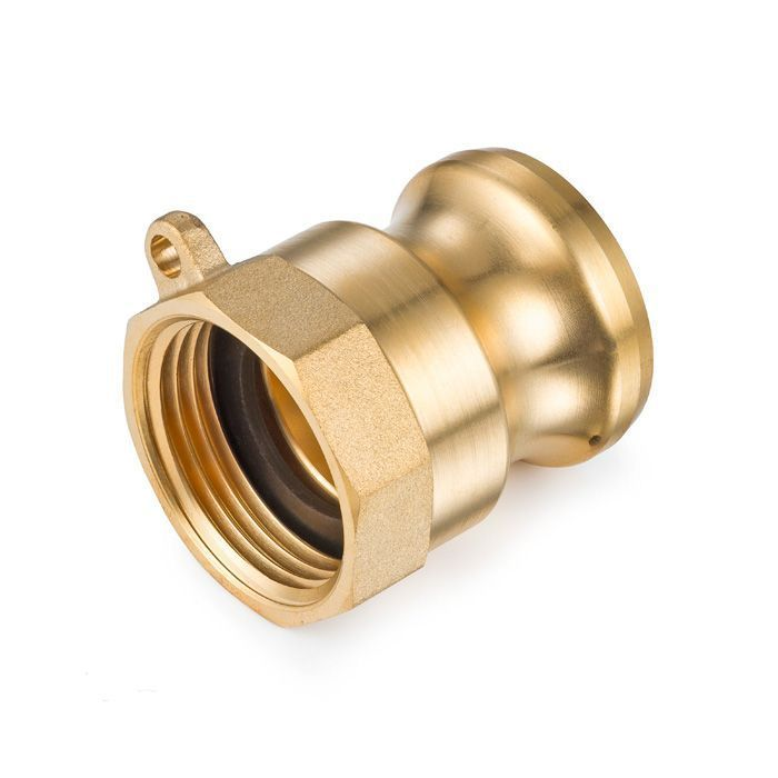 Камлок латунный тип A ниппель, внутр. резьба BSP 3/4", TL75ABR TITAN LOCK