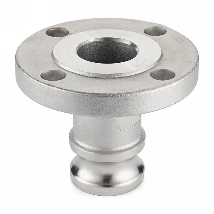 Камлок алюминиевый тип FA, ниппель с фланцем 1 1/2", TL150FAAL TITAN LOCK