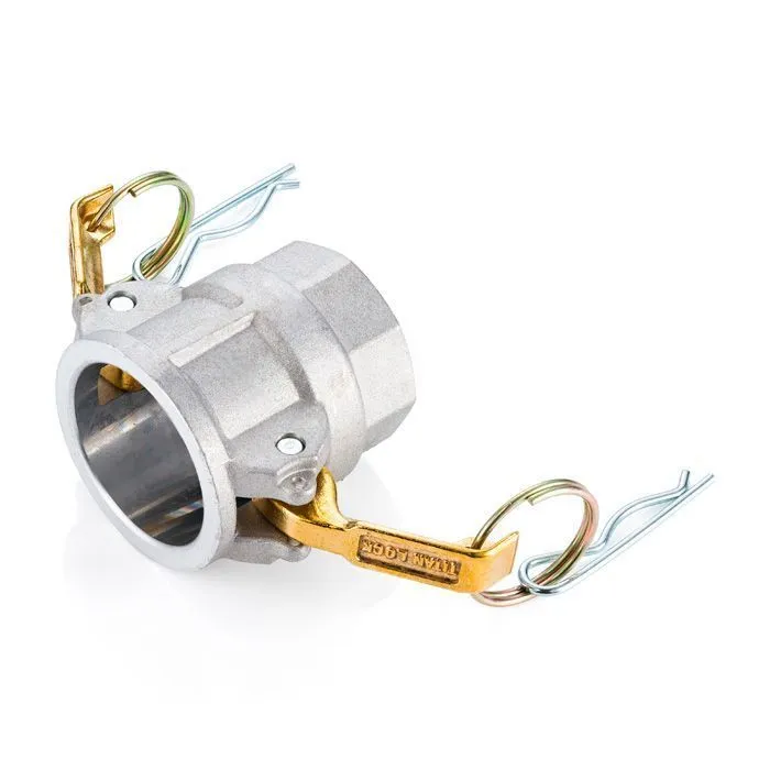 Камлок алюминиевый тип D серия "EcoLine" розетка, внутр. резьба BSP 1 1/4", TL125DAL-EL TITAN LOCK