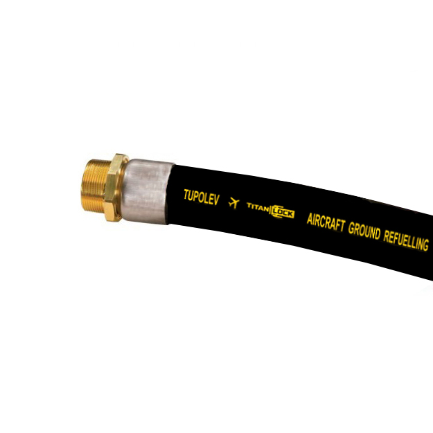 Рукав для авиационного топлива и заправки самолетов TUPOLEV, напорный, вн.диам. 100 мм, -30C, 20 Бар