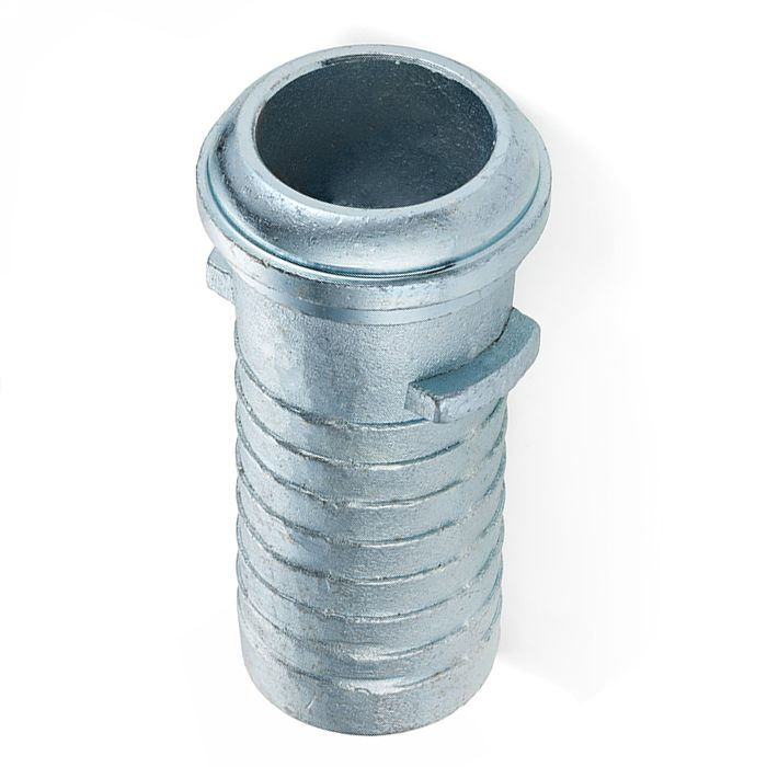 Штуцер под гайку для парового соединения "GEFEST", с хвостовиком, 1.1/2" NPT (оцинк. сталь), TLGFF1.