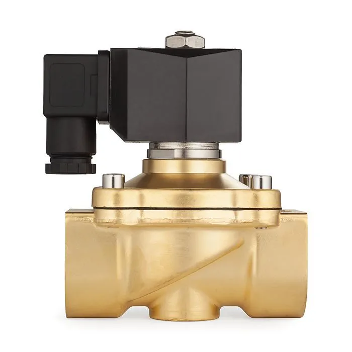 Соленоидный клапан нормально-закрытый, прямого действия, 220В, PN10, Латунь/EPDM, DN50, TLSC50/10EP1