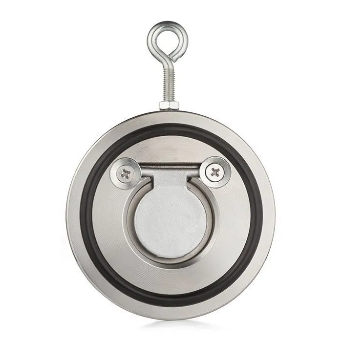 Обратный клапан межфланцевый нержавеющий "хлопушка" DN50, TLCVF50S TITAN LOCK