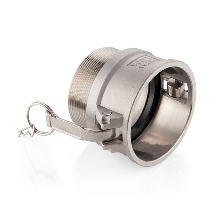 Камлок нержавеющий тип B розетка, наруж. резьба BSP 3", AISI304, TL300BSS TITAN LOCK