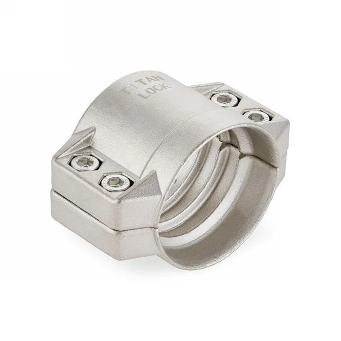 Усиленный 4-х болтовый хомут, алюминий, TL100X12AL TITAN LOCK