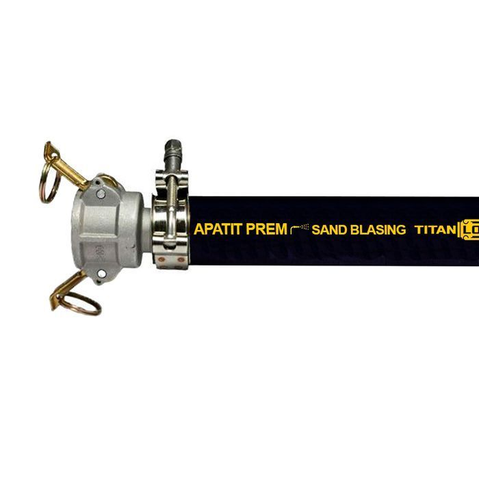 Пескоструйный рукав «APATIT-PREM», внутр.диам. 16мм,12bar, TL016AP-PR TITAN LOCK