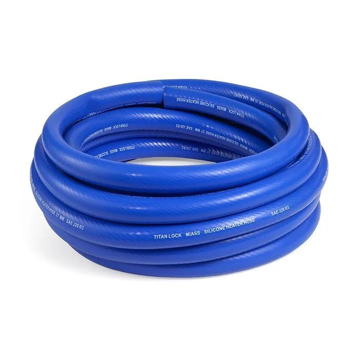 Шланг силиконовый армированный синий "MIASS", вн.диам. 50 мм., TL050MS TITAN LOCK