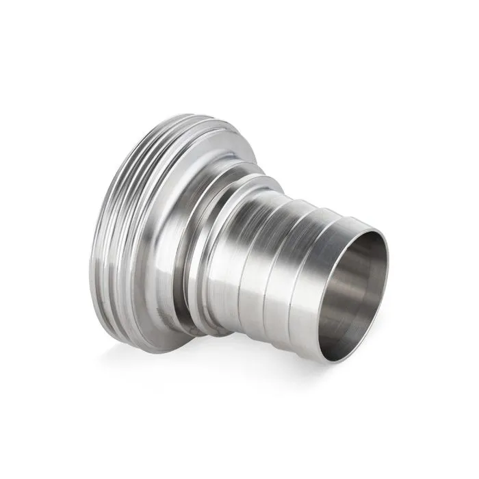 Резьбовой штуцер под рукав DIN 11851 DN125 нерж. 316 TL125THRSS TITAN LOCK