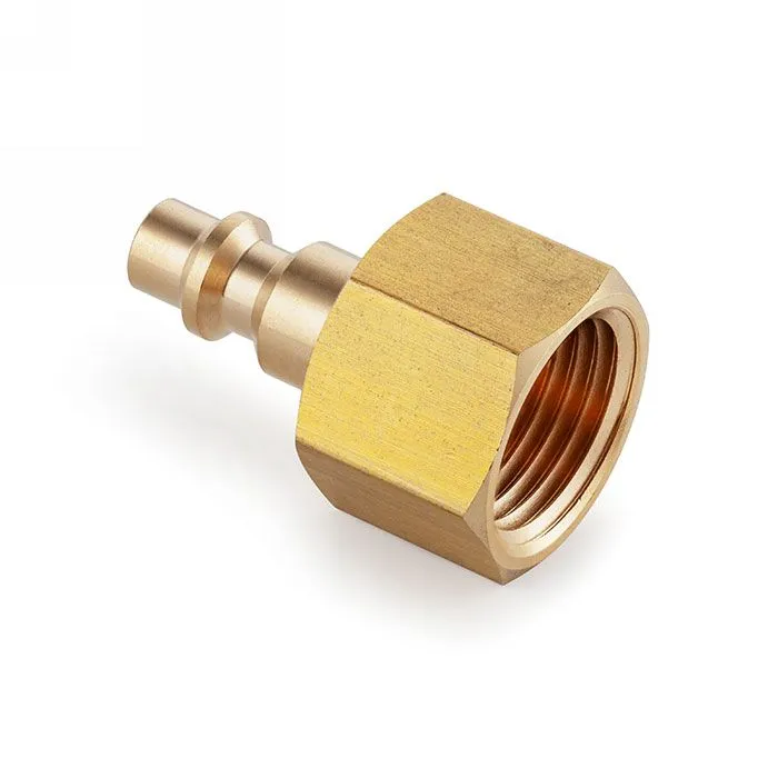 1/4in, БРС серия D, ISO 6150 B, ниппель, внутр.резьба, латунь TL2DM-B TITAN LOCK