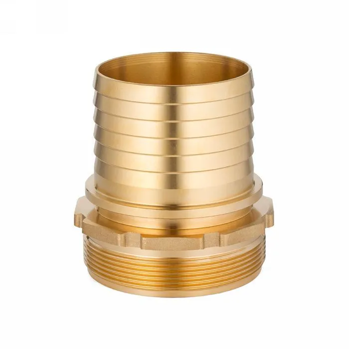 2in, штуцер с наружной резьбой под рукав, латунь, TLSM50BR TITAN LOCK