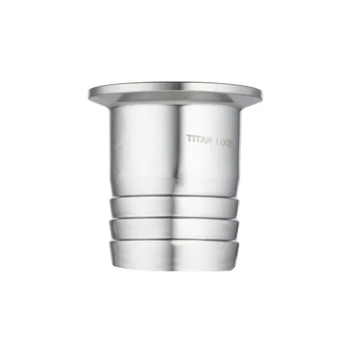 Штуцер CLAMP под рукав DN65 нерж. 316, DIN TL65CLH TITAN LOCK