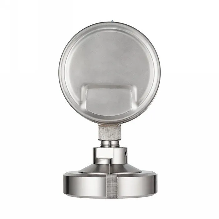 Манометр нержавеющий с мембранным разд.,10/0,2 Бар, гайка DN40, корп. 80мм, TLSPG40/80MN TITAN LOCK