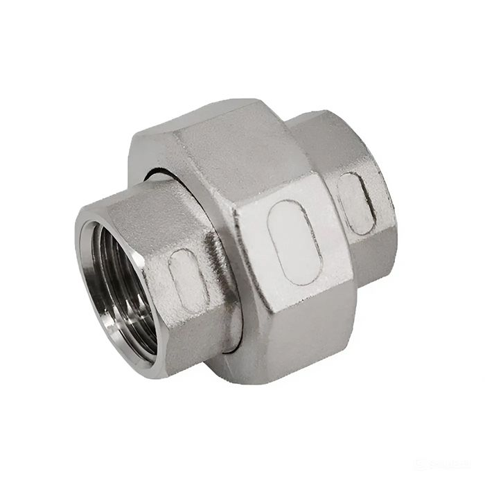 Американка конусная нержавеющая (AISI304) 1/4", ВР/ВР TL025UFFС TITAN LOCK