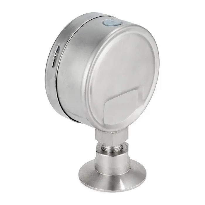 Манометр нержавеющий с мембранным разд.,10/0,2 Бар, Clamp DN65, корп. 100мм, TLSPG65/100CL TITAN LOC