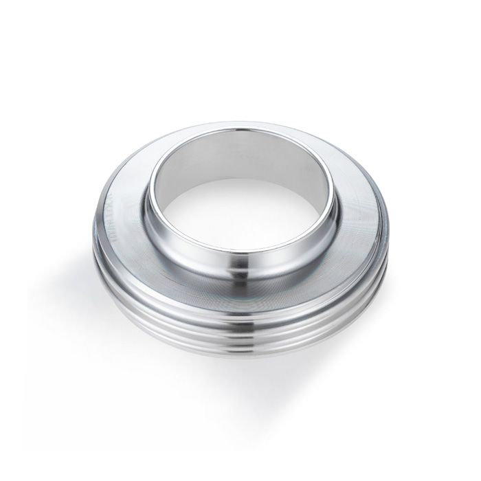 Резьбовой штуцер под приварку DIN 11851, DN40, нерж. сталь 316, TL40THRWSS TITAN LOCK