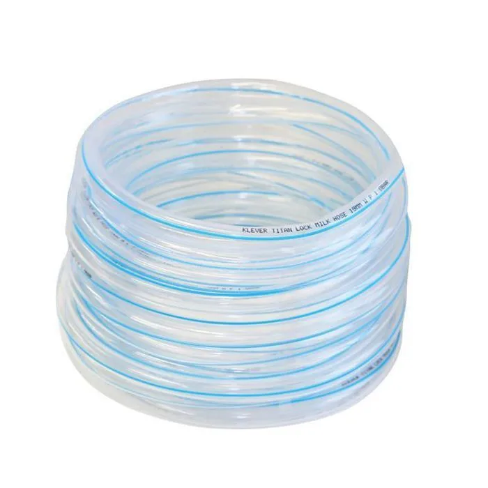 Молочный ПВХ шланг "KLEVER", внутр.д. 19 мм., TL020KL TITAN LOCK