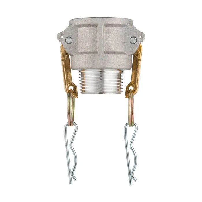 Камлок алюминиевый тип B серия "EcoLine" розетка, наруж. резьба BSP 2", TL200BAL-EL TITAN LOCK