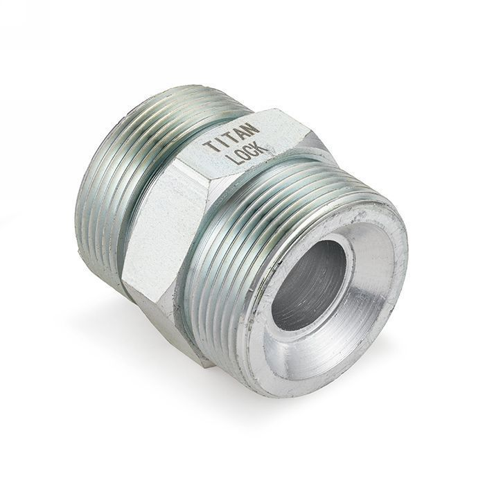 Ниппель стыковочный для парового соединения "GEFEST", НР/НР, 1/2" Wing nut (оцинк. сталь), TLGFDS1/2