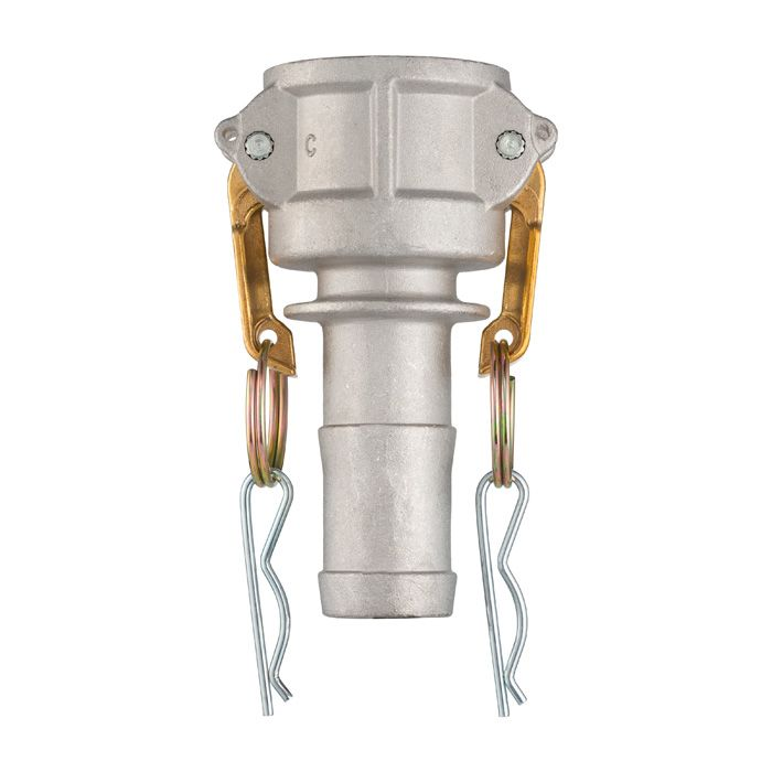 Камлок алюминиевый тип С, розетка с хвостовиком 2 1/2", TL250CAL TITAN LOCK